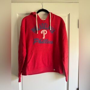 ‘47 Women’s Red Philadelphia Phillies Hoodie - Size Small